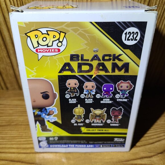 Black Adam Pop Vinyl figure Limited Glow Chase Edition (NEW) - Picture 4 of 7